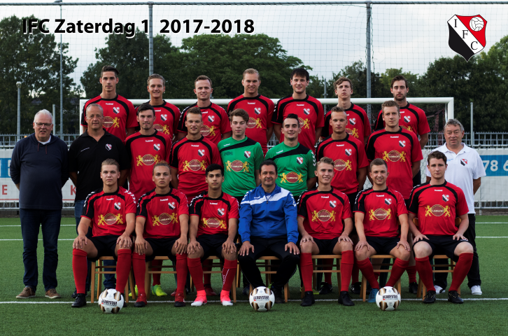 IFC zaterdag 1 (klik op foto voor spelers info)
